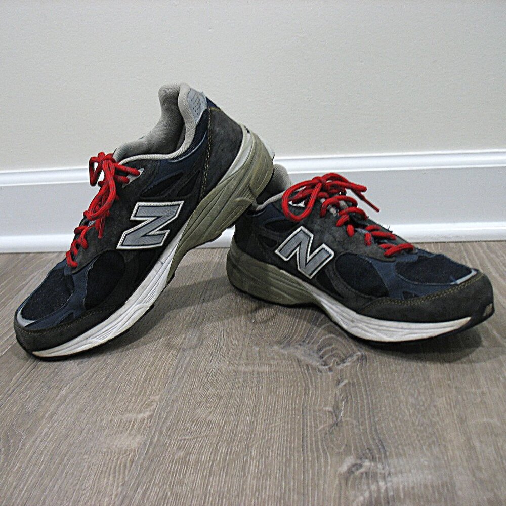 New Balance M990DM3 Sneakers Shoes Men 11 D Made in USA Navy Blue / Grey